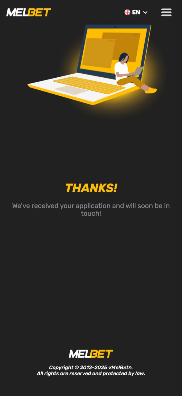 Get the status of a Melbet agent.