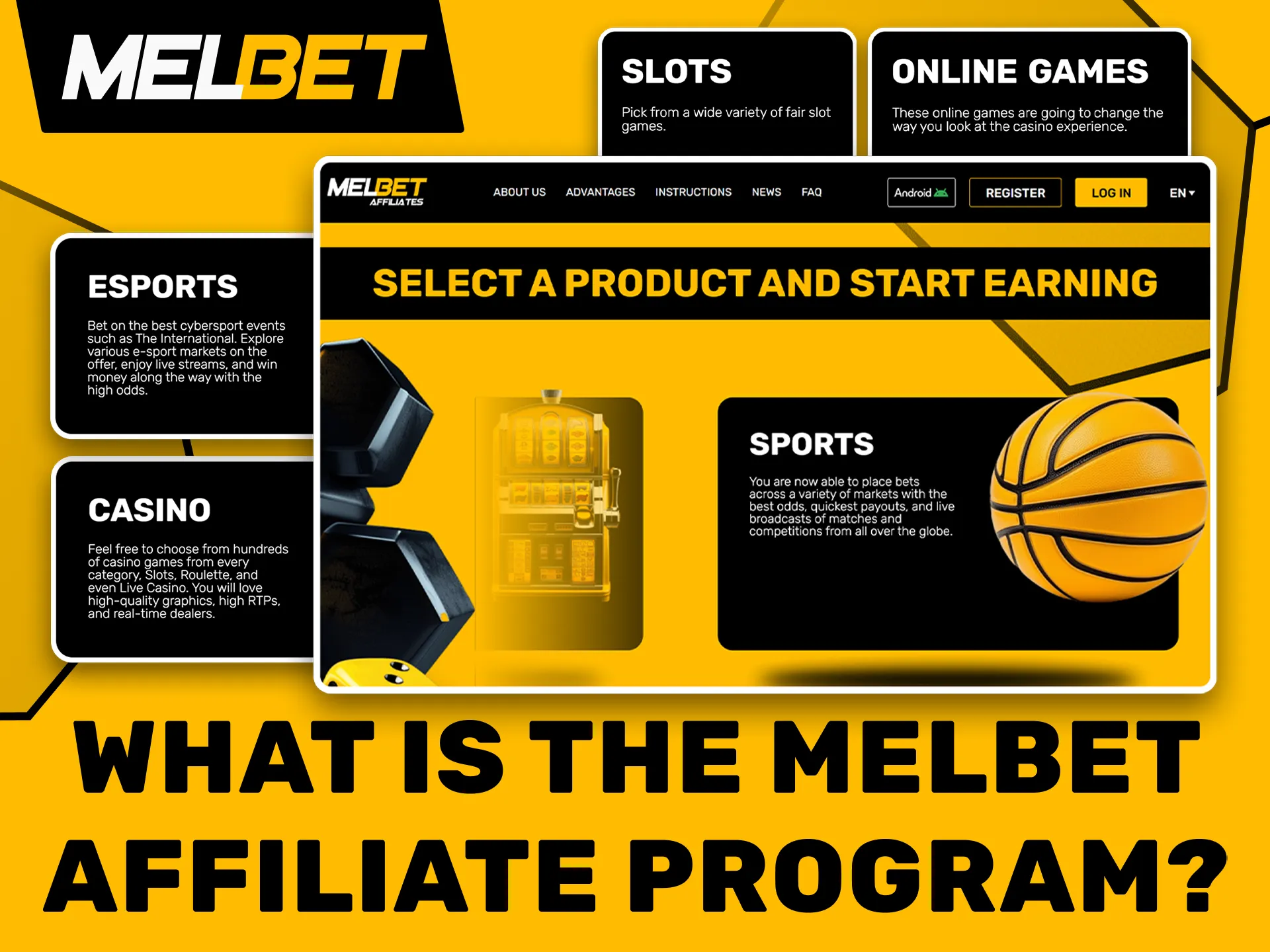 Learn more about what the Melbet affiliate program is.