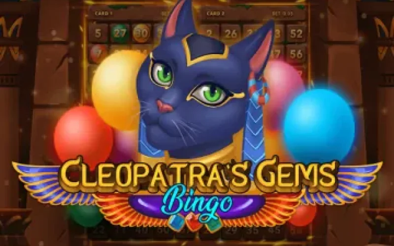 Good luck playing Cleopatra's Gems Bingo on the official Melbet Casino website.